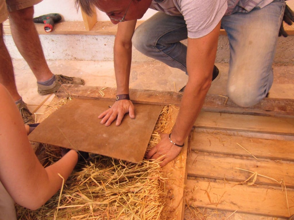 Herbert Gruber Strohballenbau Straw Bale Builder