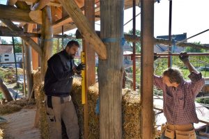 straw bale house belgium genk strohnatur