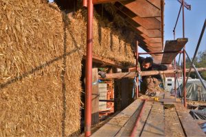 straw bale house belgium genk strohnatur