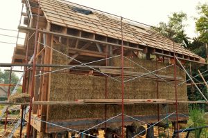 straw bale house belgium genk strohnatur