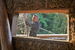 straw bale house belgium genk strohnatur