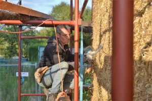 straw bale house belgium genk strohnatur