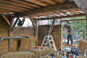 straw bale house belgium genk strohnatur