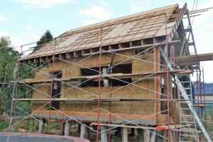 straw bale house belgium genk strohnatur