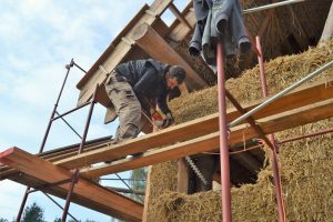 straw bale house belgium genk strohnatur