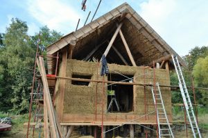 straw bale house belgium genk strohnatur