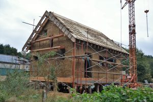 straw bale house belgium genk strohnatur