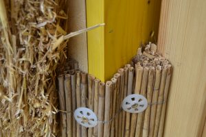 Straw Bale Wrapping in Plank