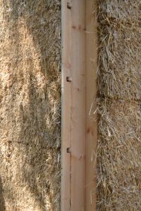 Straw Bale Wrapping in Plank