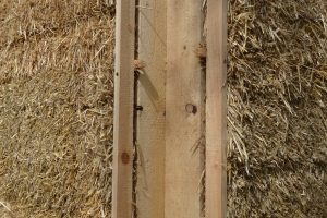 Straw Bale Wrapping in Plank