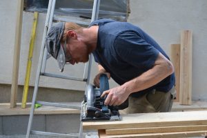 Straw Bale Wrapping in Plank