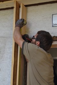 Straw Bale Wrapping in Plank