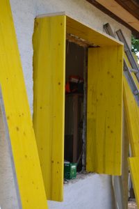 Straw Bale Wrapping in Plank